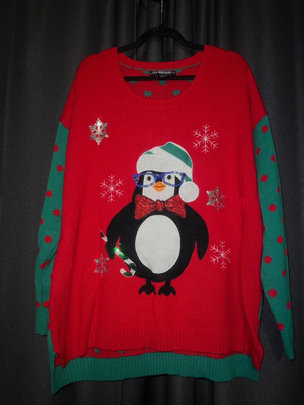 Ugly Christmas Sweater Xmas Size 2X